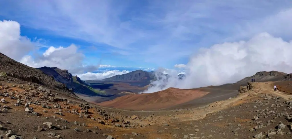 Une randonnée dans le volcan à Maui