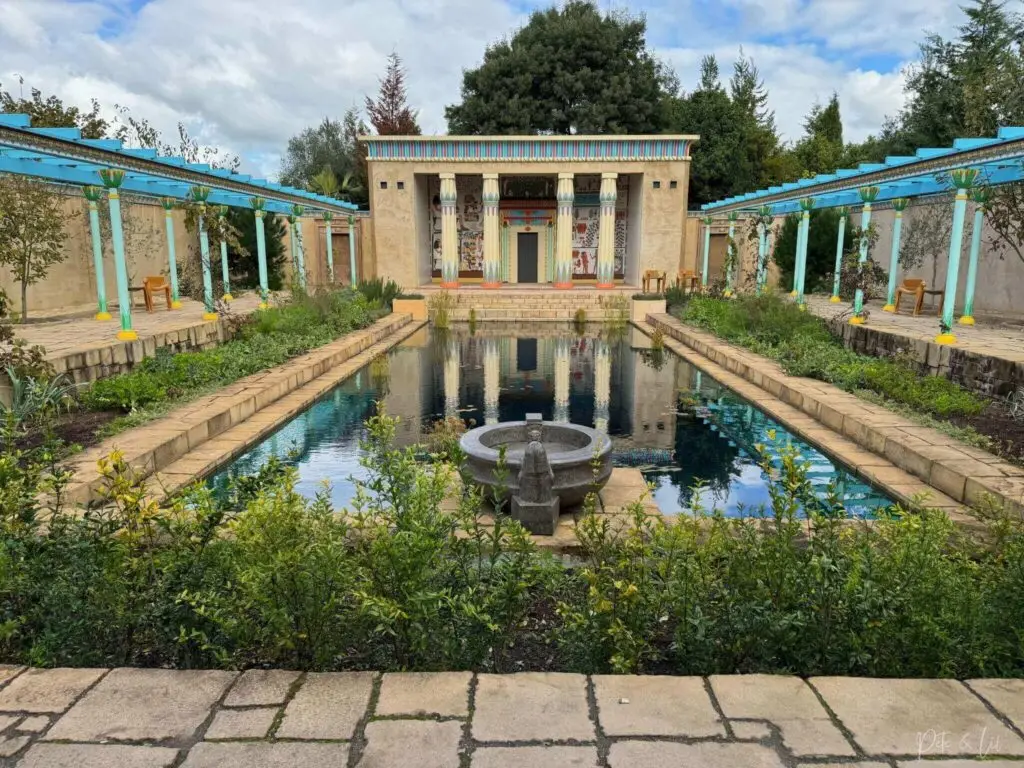 Les jardins de Hamilton sur l'île du Nord en Nouvelle-Zélande