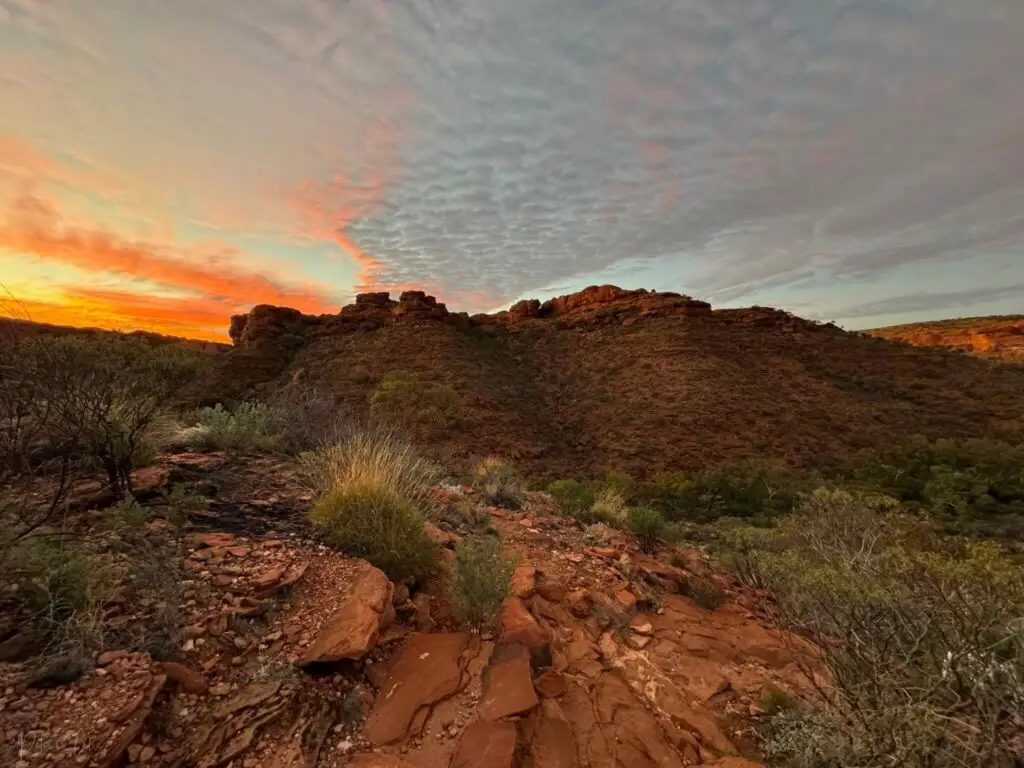 Kings Canyon au lever du soleil