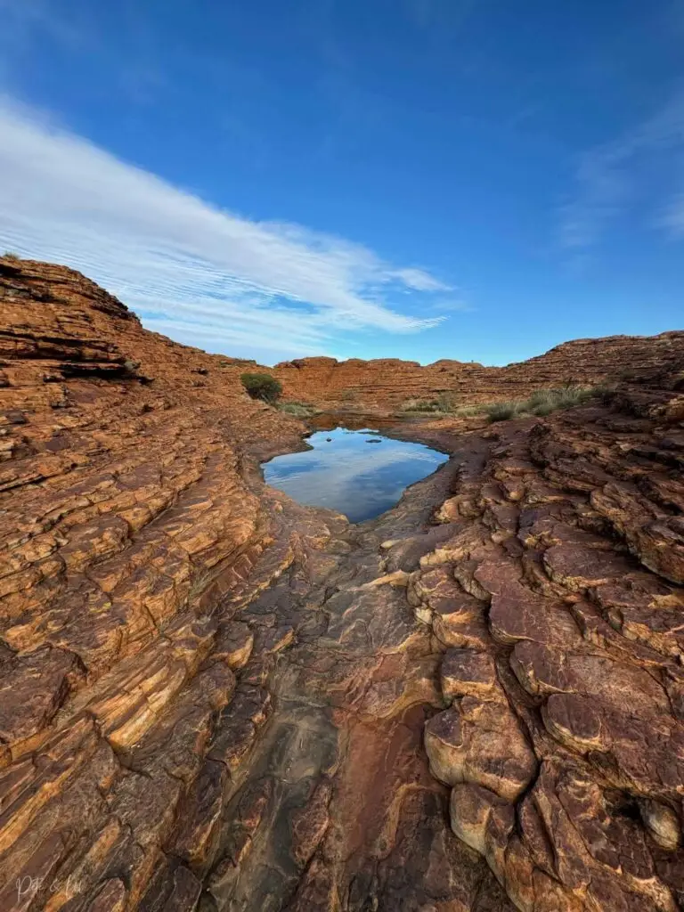Étendue d’eau à Kings Canyon