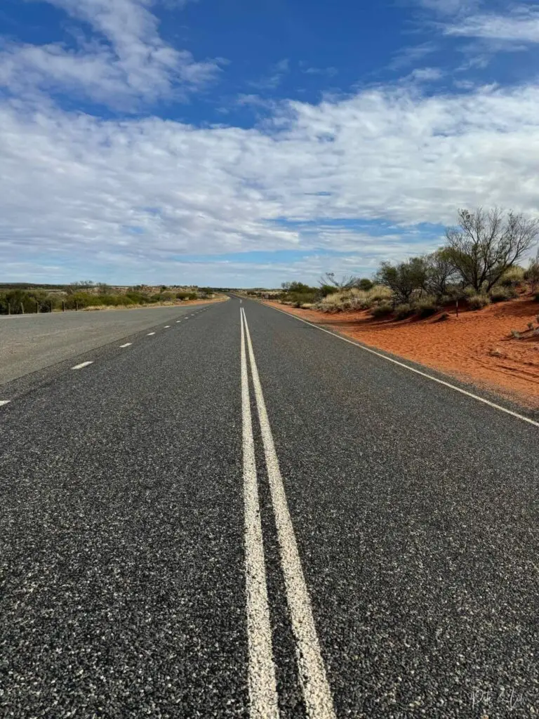 Route dans l’Outback australien